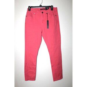 roz&ali coral cotton/spandex ankle jeans 6